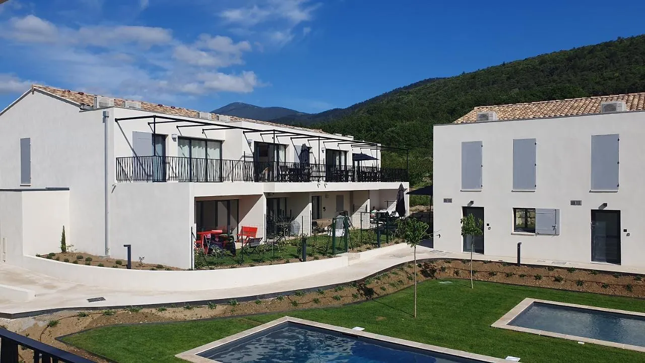 Les Papillons Du Ventoux - Le Souci - Eenslaapkamerappartement Met Terras En Tuin Malaucène Apartmán